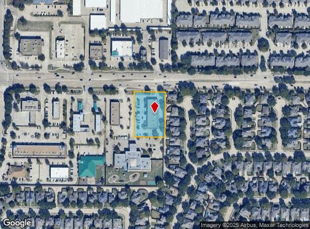 1201 W Mcdermott Dr, Allen, TX Parcel Map