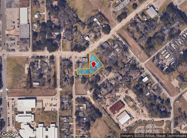 1315 Cedar Dr, La Marque, TX Parcel Map