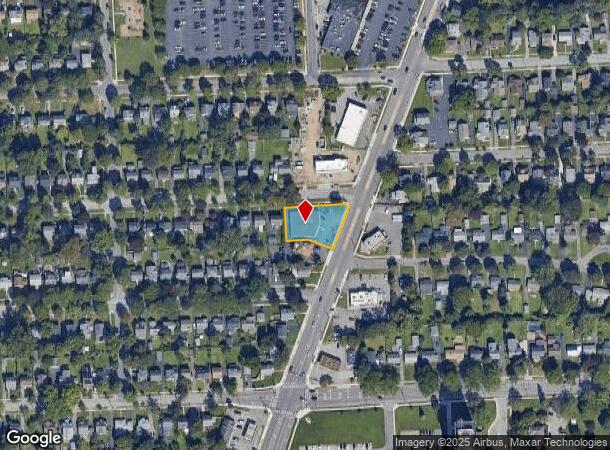  1757 Mount Hope Ave, Rochester, NY Parcel Map