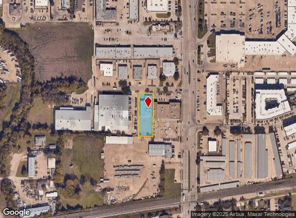  3402 Enterprise Dr, Rowlett, TX Parcel Map