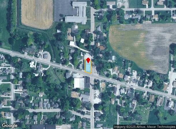 11 W Main St, Markleville, IN Parcel Map