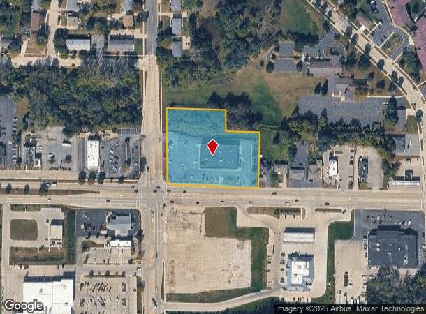 1720 W Washington St, West Bend, WI Parcel Map