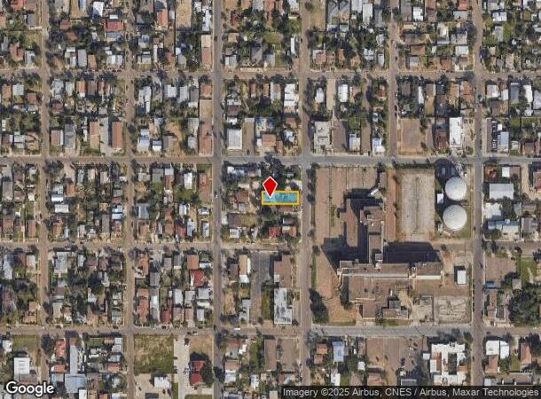  1616 Logan Ave, Laredo, TX Parcel Map
