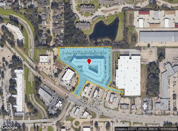  780 Sawdust Rd, Spring, TX Parcel Map