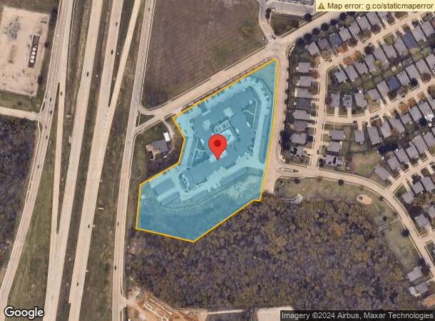  3013 Doryn Dr, Grand Prairie, TX Parcel Map