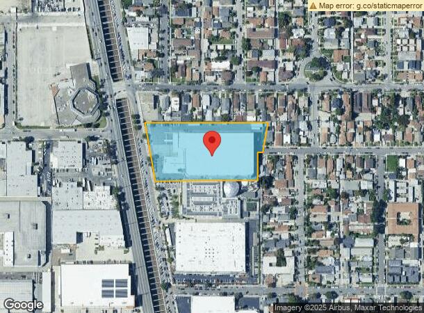  6700 S Alameda St, Huntington Park, CA Parcel Map