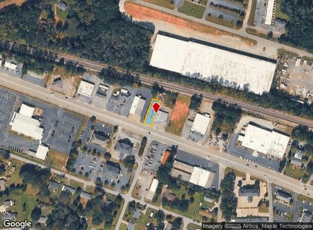  1689 E Main St, Easley, SC Parcel Map