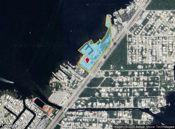  103800 Overseas Hwy, Key Largo, FL Parcel Map