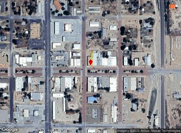  206 E Main St, Post, TX Parcel Map