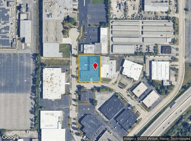  1000 Carnegie St, Rolling Meadows, IL Parcel Map