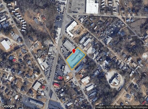  955 Sw Hall St, Gainesville, GA Parcel Map