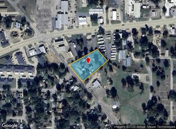 1408 N Edwards Ave, Mount Pleasant, TX Parcel Map