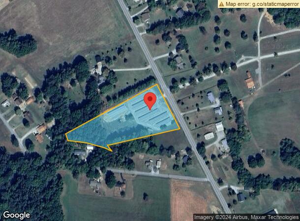  615 Monument Rd, Summertown, TN Parcel Map