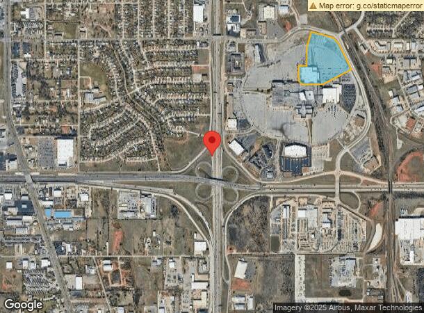  4000 Crossroads Mall, Oklahoma City, OK Parcel Map