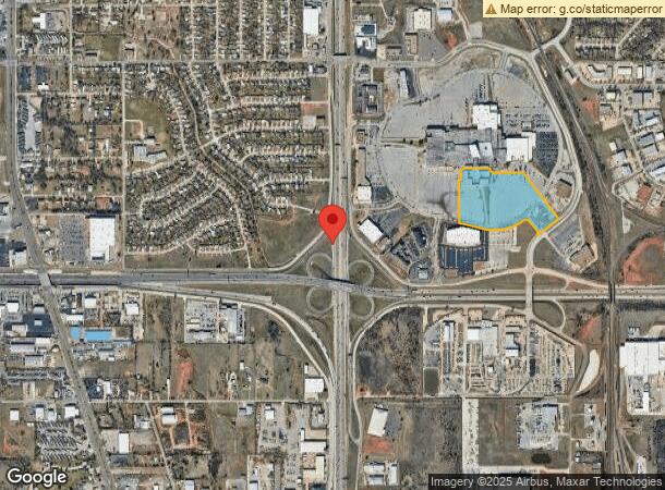  7000 Crossroads Mall, Oklahoma City, OK Parcel Map