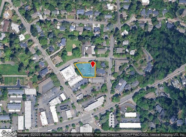 1508 Sw Dewitt St, Portland, OR Parcel Map