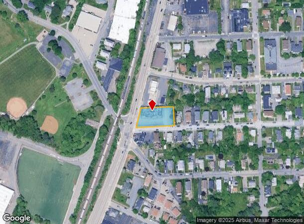  500 W Boylston St, Worcester, MA Parcel Map