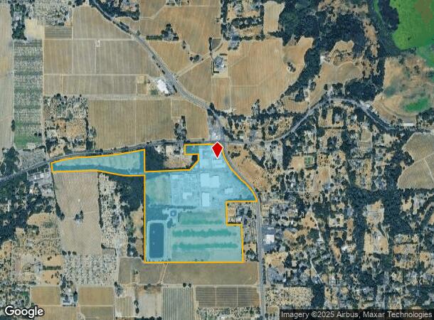 2064 Hwy 116 Hwy N, Sebastopol, CA Parcel Map