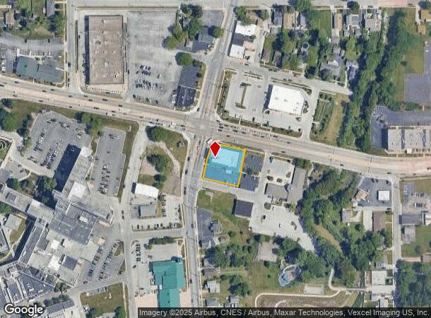 202 Joliet St, Dyer, IN Parcel Map