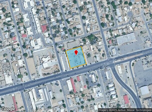  5509 Central Ave Nw, Albuquerque, NM Parcel Map