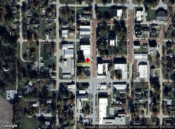  1916 O St, Auburn, NE Parcel Map