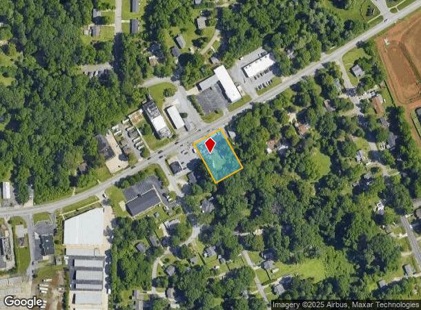  1106 Greensboro Rd, High Point, NC Parcel Map