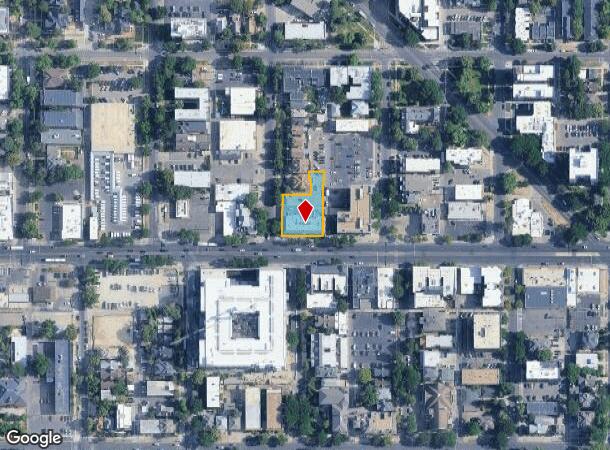  1201 E Colfax Ave, Denver, CO Parcel Map