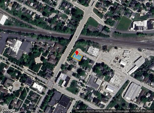  129 Adams St, Tiffin, OH Parcel Map