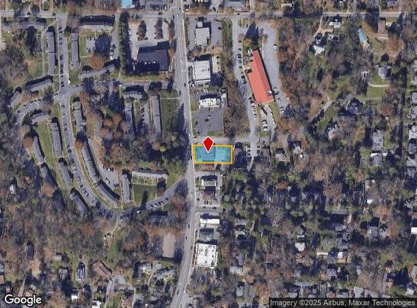 573 Merrimon Ave, Asheville, NC Parcel Map