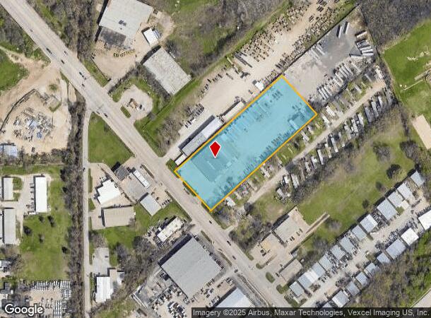 732 W Kennedale Pky, Kennedale, TX Parcel Map