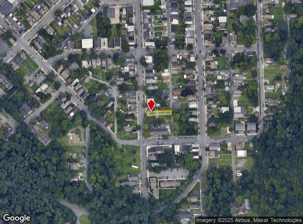  735 Atlantic St, Bethlehem, PA Parcel Map