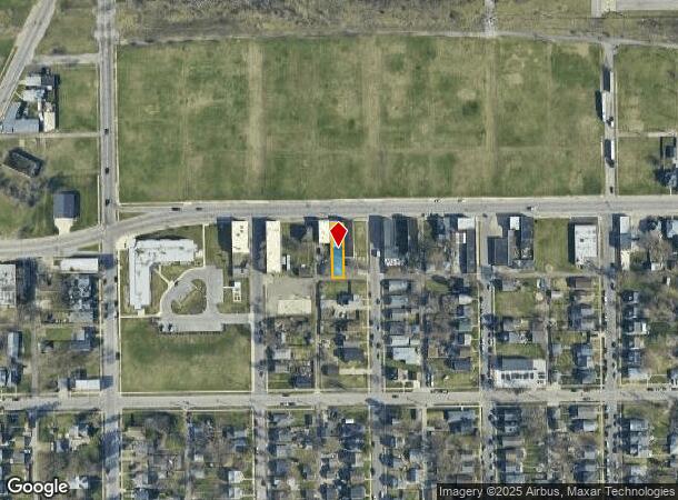 810 W Indiana Ave, South Bend, IN Parcel Map