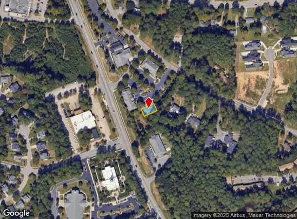 500 W Williams St, Apex, NC Parcel Map