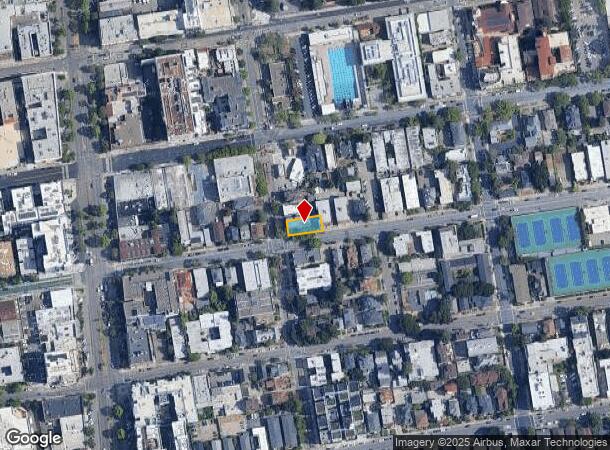 2201 Channing Way, Berkeley, CA Parcel Map