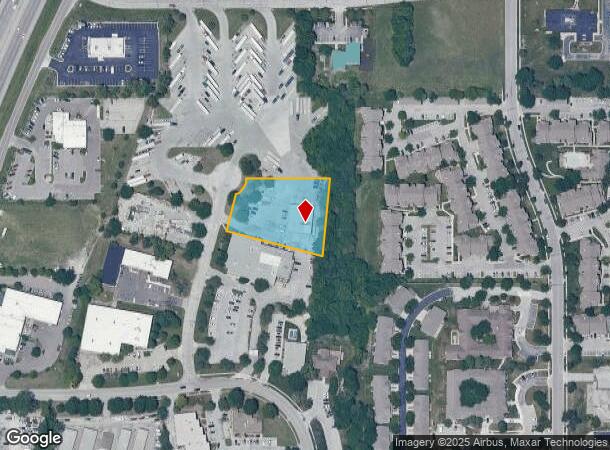 808 N Meadowbrook Dr, Olathe, KS Parcel Map