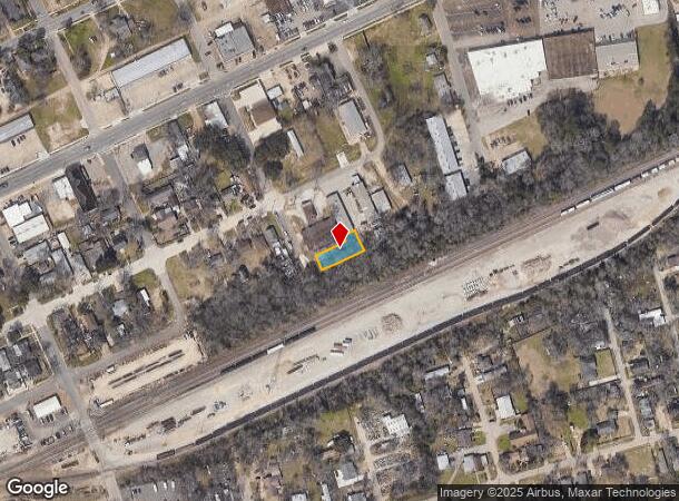  100 N 4Th St, Conroe, TX Parcel Map