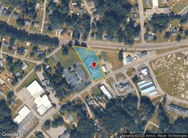 715 Anderson St, Belton, SC Parcel Map