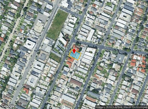 1138 S Bronson Ave, Los Angeles, CA Parcel Map