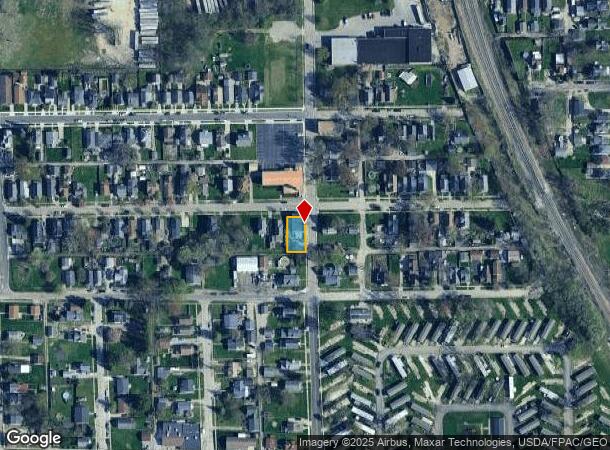  1802 Tracy St, Toledo, OH Parcel Map