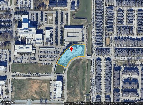  4330 Courtyard Way, Flower Mound, TX Parcel Map