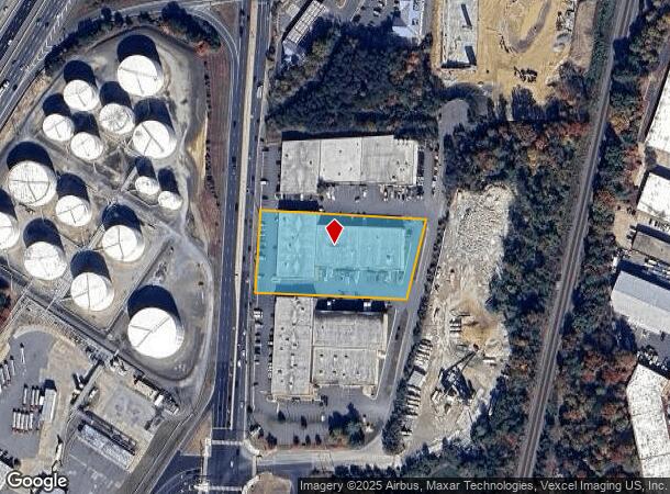 8196 Terminal Rd, Lorton, VA Parcel Map