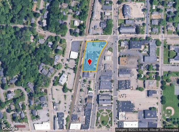 1 Chapel St, Needham, MA Parcel Map