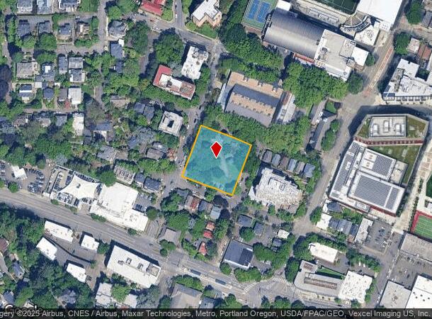  1155 Sw 19Th Ave, Portland, OR Parcel Map