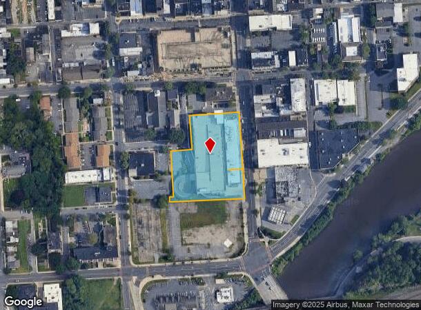 123 S 3Rd St, Easton, PA Parcel Map