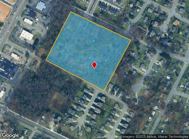  Hussey Ln, Henrico, VA Parcel Map