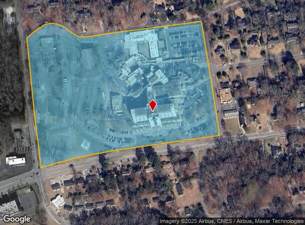  800 W Meeting St, Lancaster, SC Parcel Map