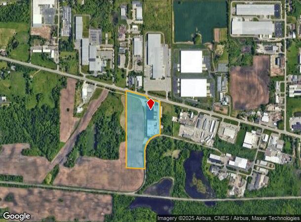  5599 W Grand River Ave, Lansing, MI Parcel Map