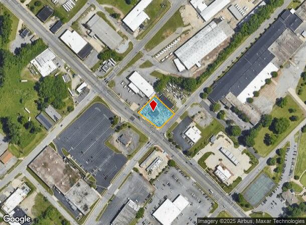  1631 S Main St, High Point, NC Parcel Map