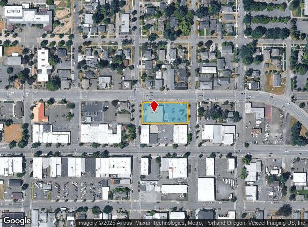 121 N Edwards St, Newberg, OR Parcel Map