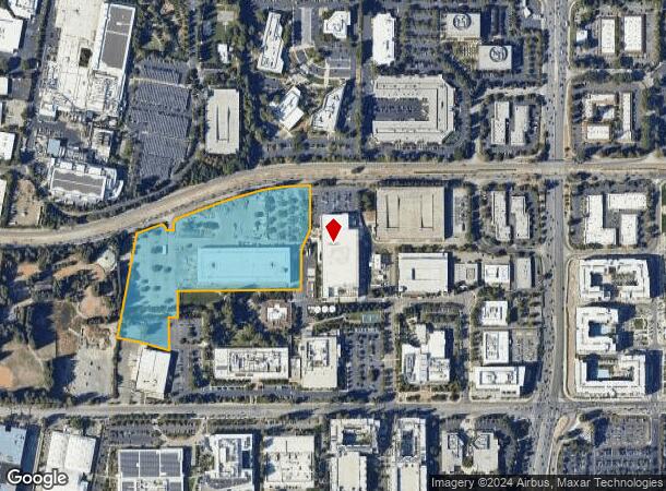  2900 Semiconductor Dr, Santa Clara, CA Parcel Map